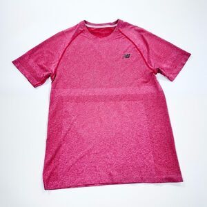 New balance red classic running tee S/M